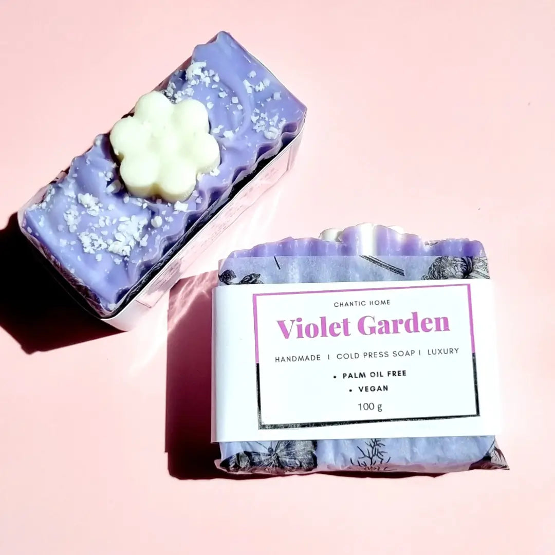 Violet Garden I Artisan Handmade Soap