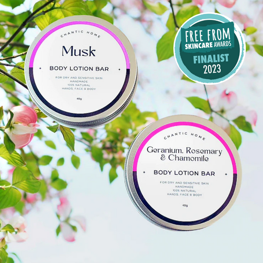 Geranium, Rosemary and Chamomile - Body Lotion Bar