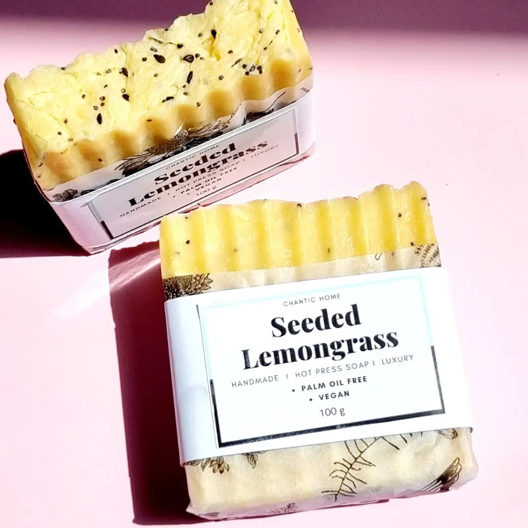 Seeded Lemongrass I Artisan Handmade Soap