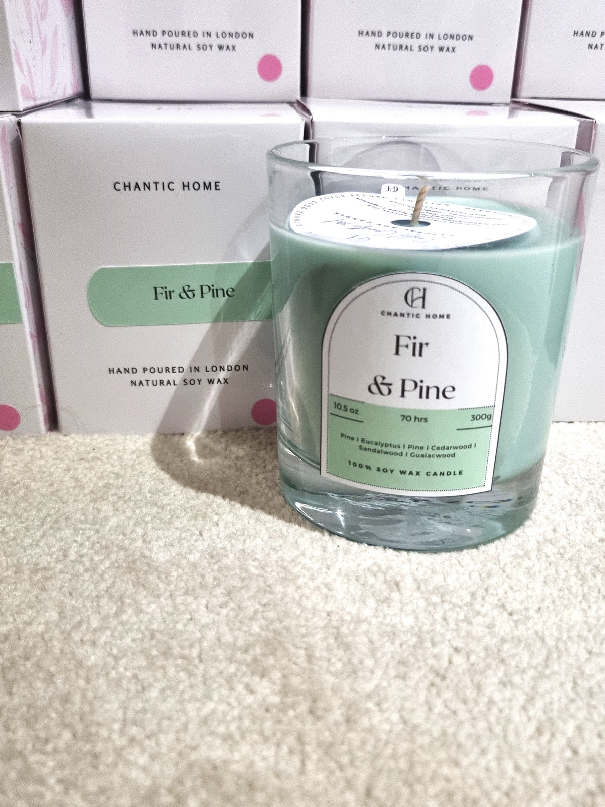Fir & Pine - 30cl Pastel Candle