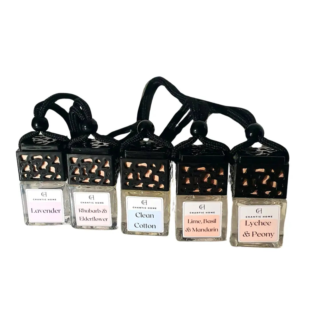 Fresh Linen Car Diffuser | Luxury Car Diffuser Fragrance | Vegan | Pet-Safe I Chantic Home I Handmade in Harrow