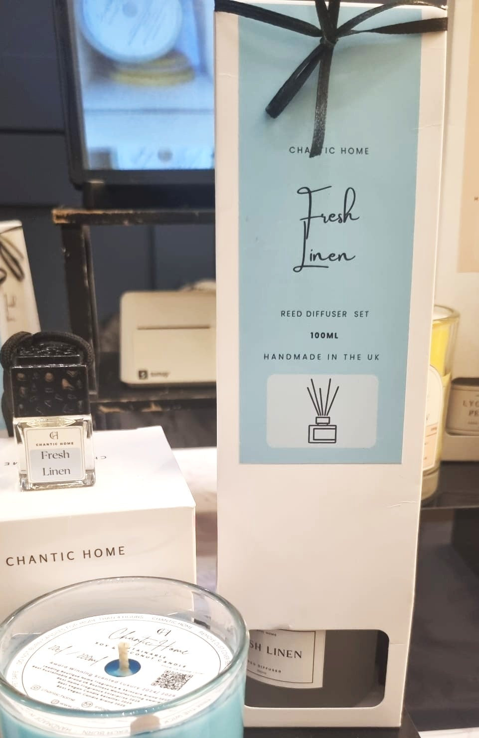 Fresh Linen Reed Diffuser