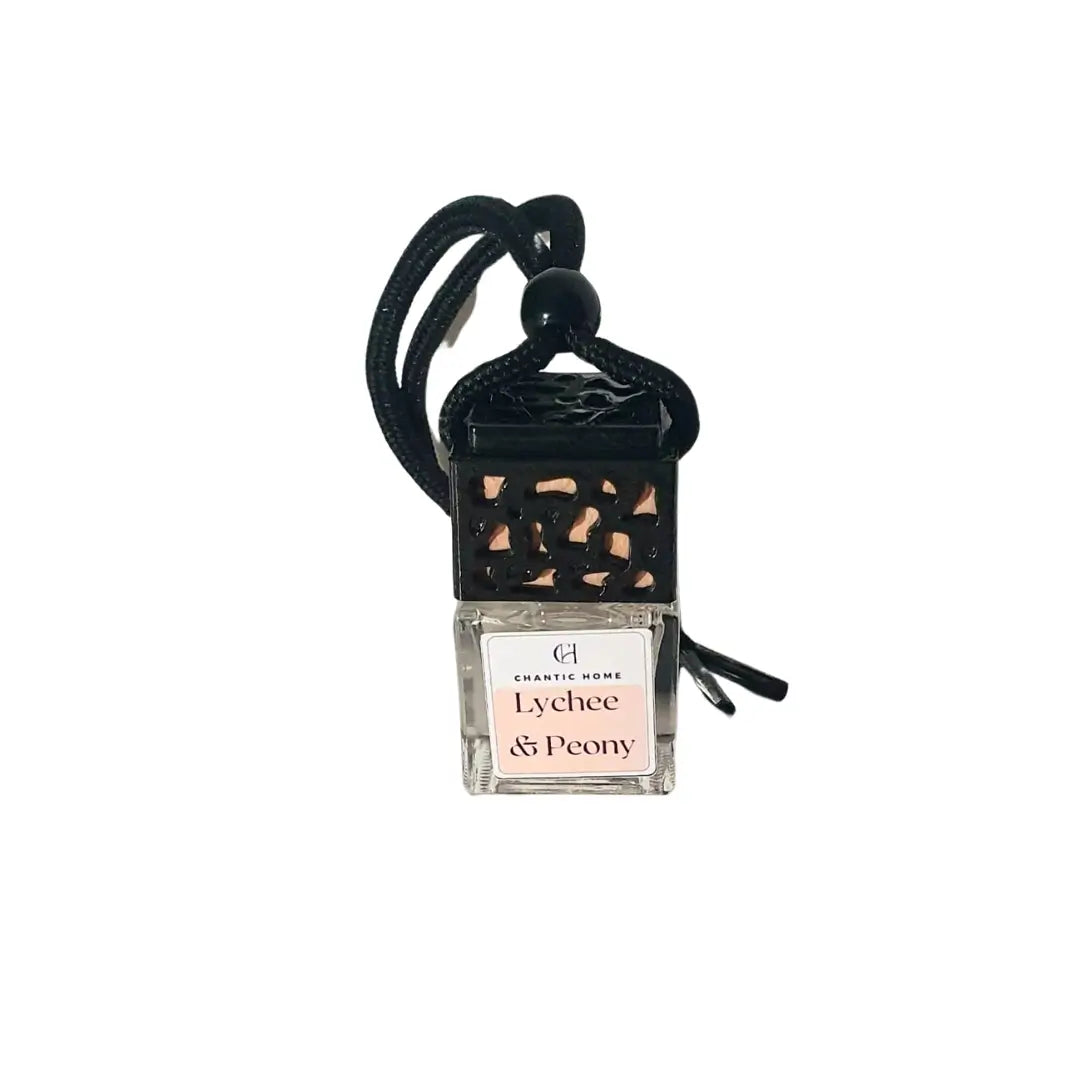 Lychee and Peony Car Diffuser | Luxury Car Diffuser Fragrance | Vegan | Pet-Safe I Chantic Home I Handmade in Harrow