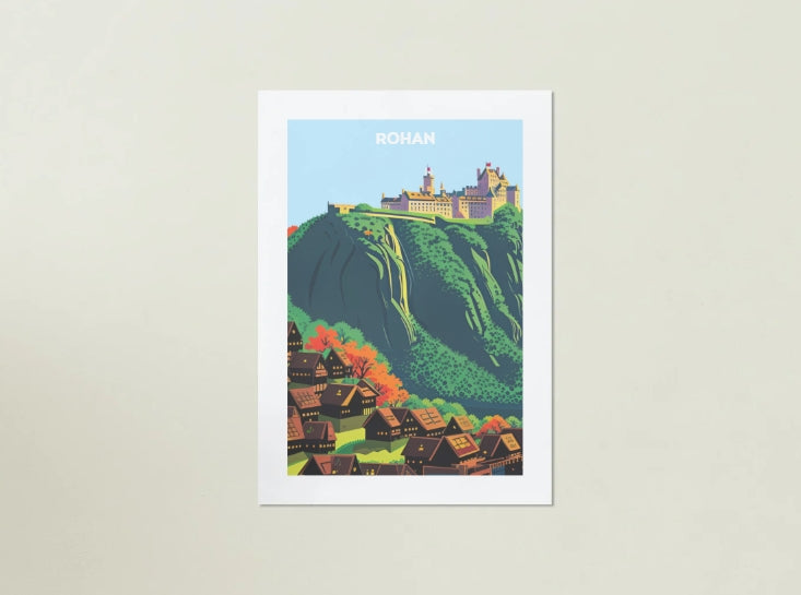 Rohan Art Print, Fantasy Print