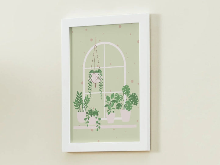 Planted Plants Art Print, Plant Print