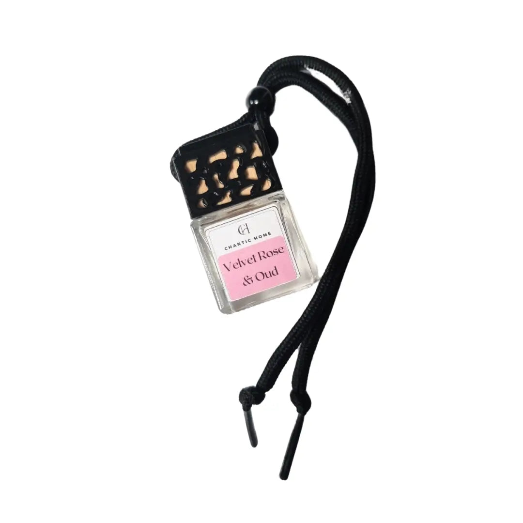 Velvet Rose and Oud Car Diffuser | Luxury Car Diffuser Fragrance | Vegan | Pet-Safe I Chantic Home I Handmade in Harrow