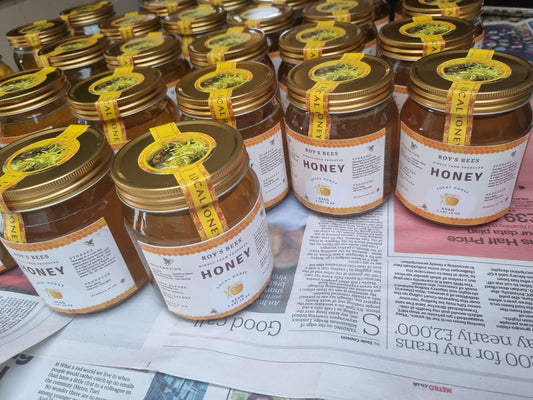 Roy's Bees 🐝 - Local Harrow Honey 424g/ 1lb