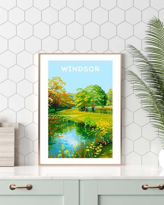 Windsor Travel Print - Windsor Park