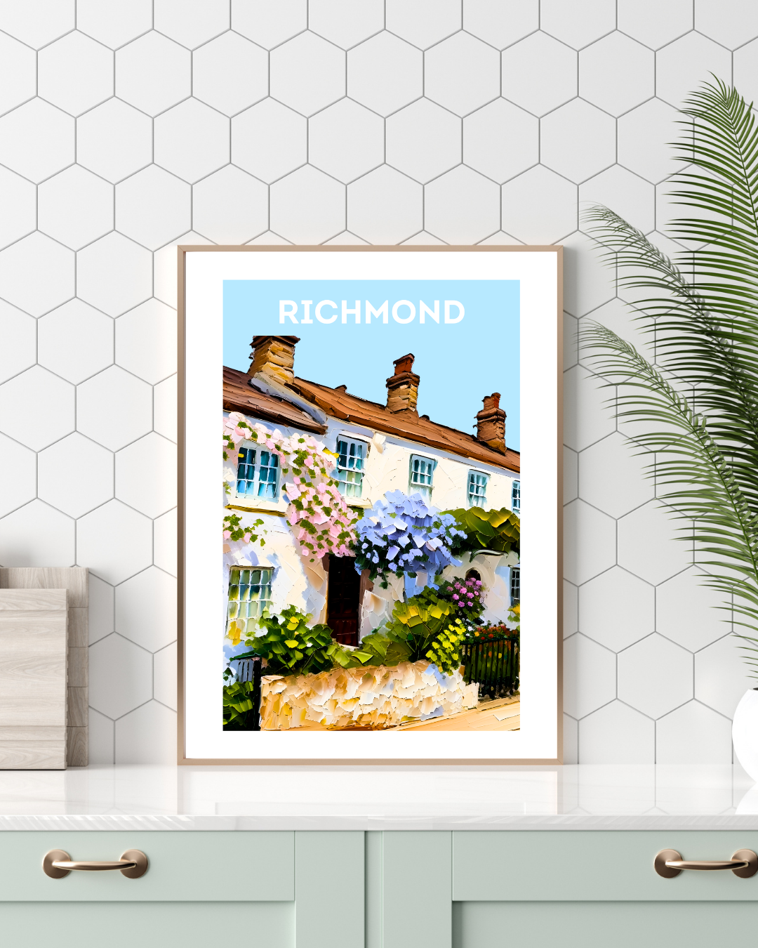 Richmond Travel Print - Richmond