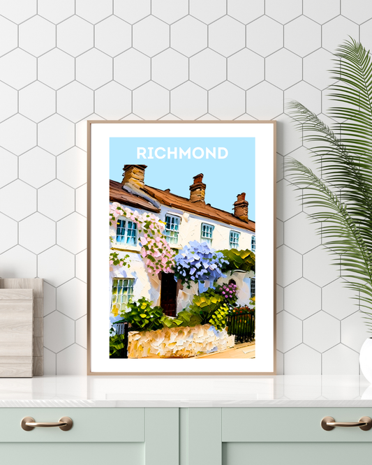 Richmond Travel Print - Richmond