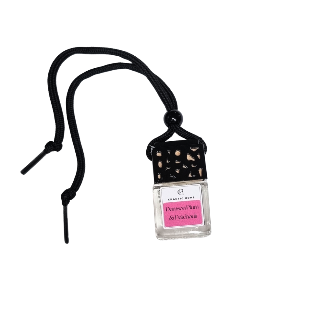 Damson Plum, Rose and Patchouli Car Diffuser | Luxury Car Diffuser Fragrance | Vegan | Pet-Safe | Chantic Home