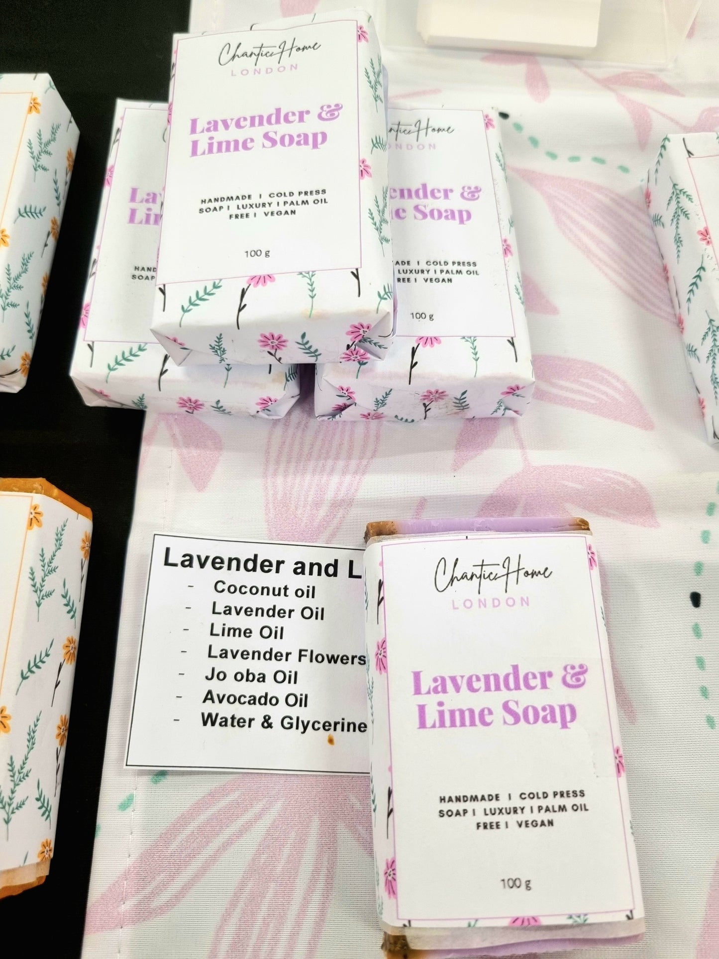 Lavender & Lime I Artisan Handmade Soap