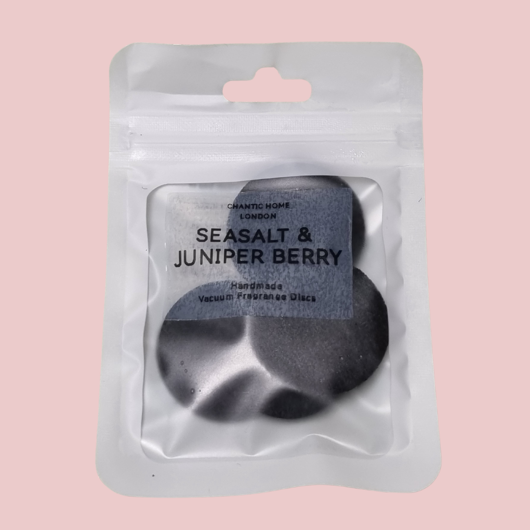 Seasalt & Juniper Vacuum Fragrance Discs | Luxury Fragrance | Vegan | Pet-Safe | Chantic Home
