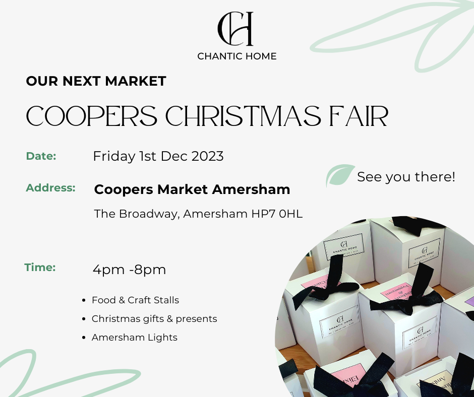 [1st December 2023] Coopers Market Amersham The Broadway, Amersham HP7 0HL (4pm - 8pm)