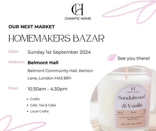1st September 2024 - Homemakers Bazar