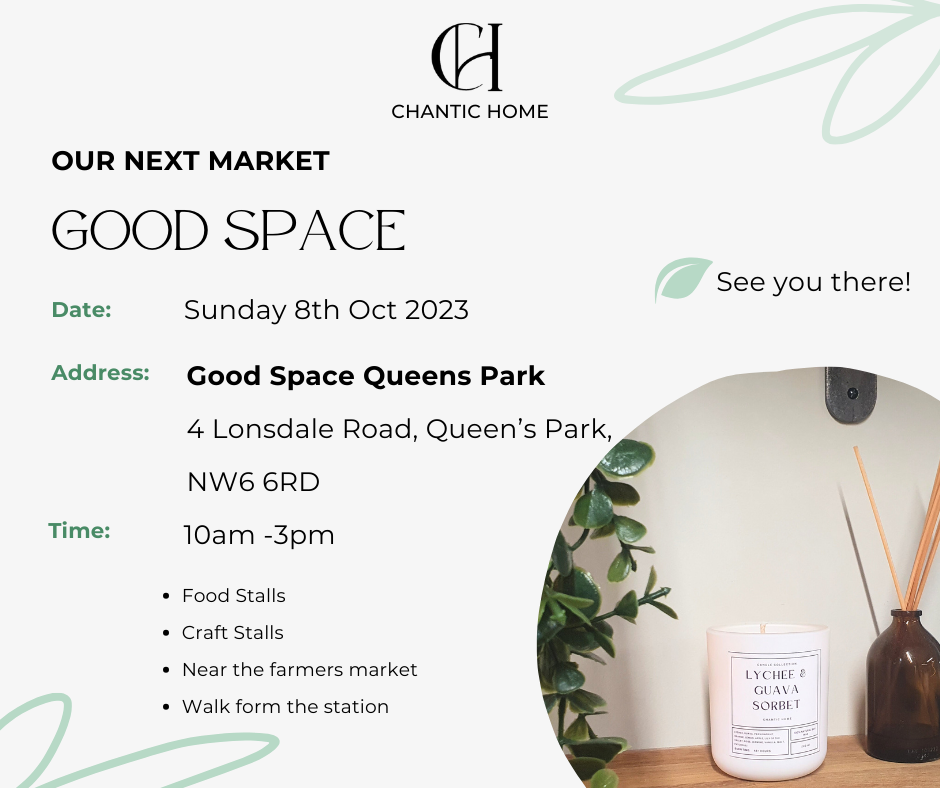[8th October 2023] Good Space Queenspark, NW6 6RD (10am - 2pm)