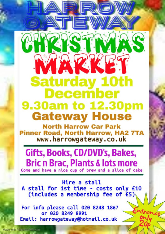 [10th Dec 2022] - Local Market - Harrow Gateway, North Harrow Carpark, North Harrow, HA2 7TA