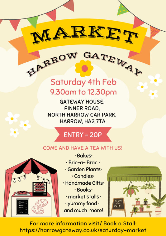 [ 4th Feb 2023 ] - Local Market - Harrow Gateway, North Harrow Carpark, North Harrow, HA2 7TA