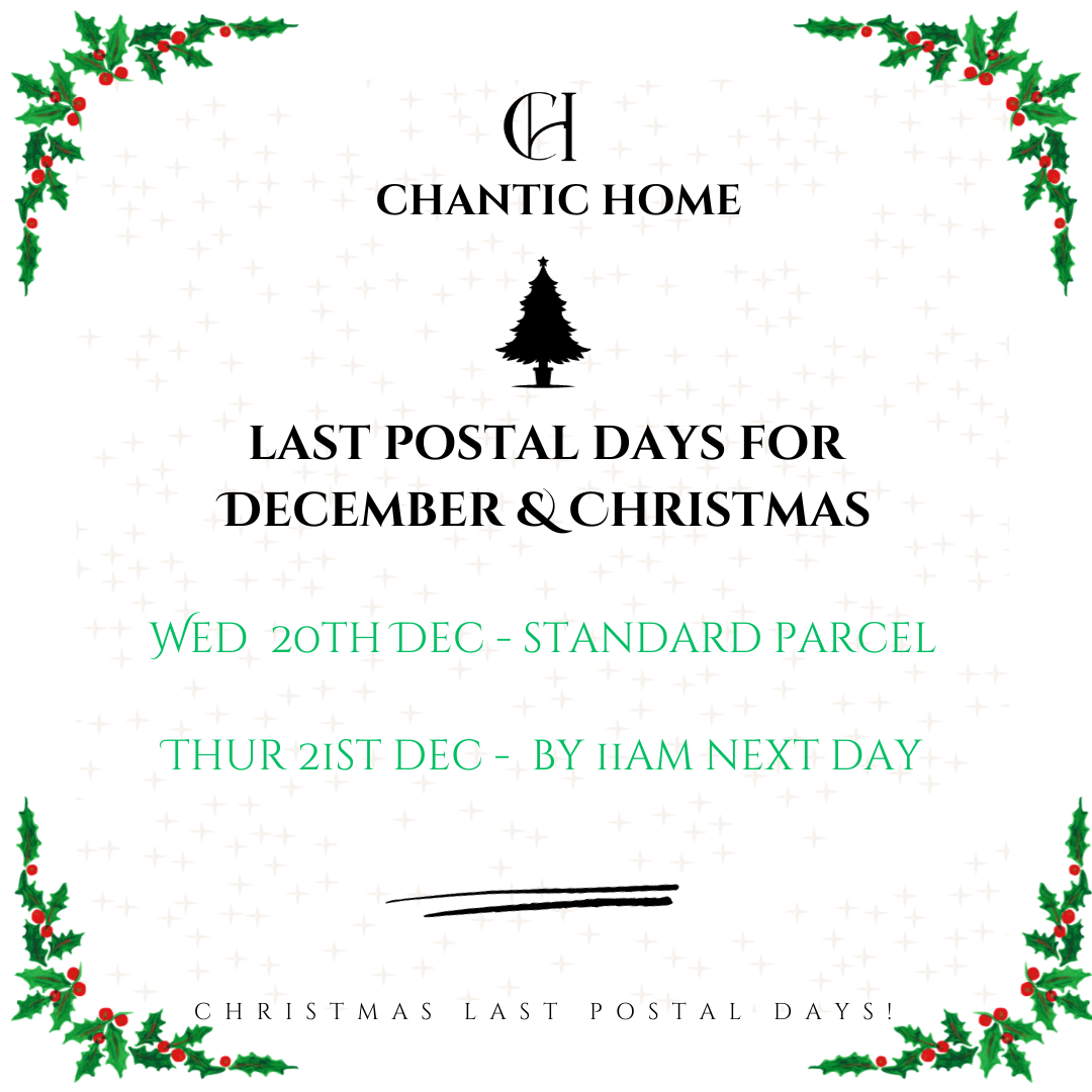 Last Postage days in December!
