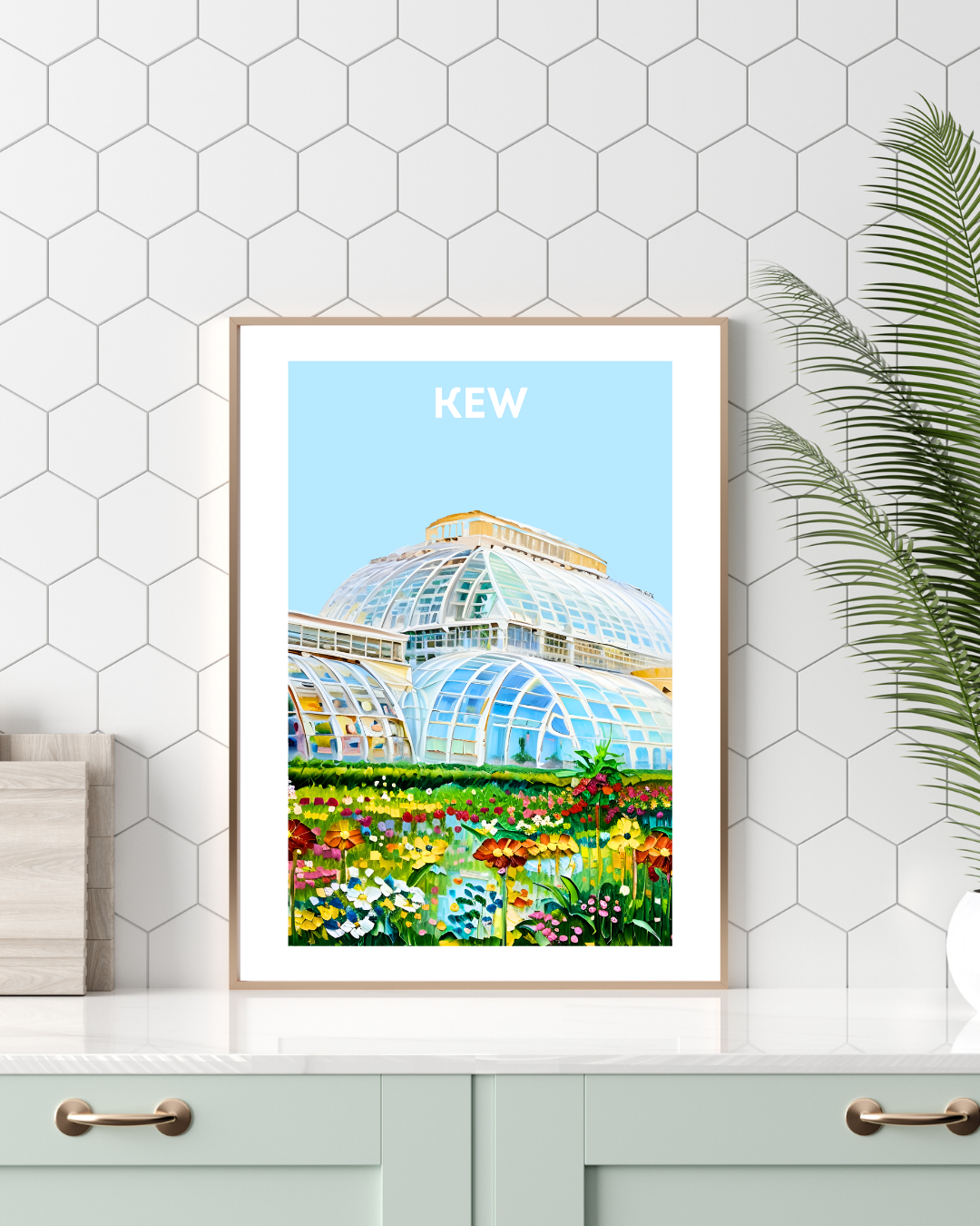 Kew Travel Print - Kew Gardens