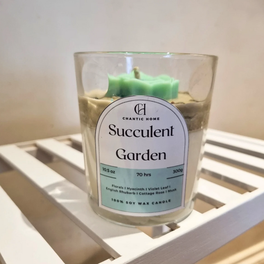 Succulent Garden Botanical Candle 30cl