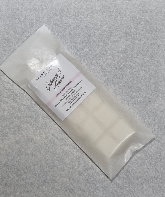 Oakmoss & Amber Wax Melt Snap Bar | Sustainable, Pet Safe & Natural Home Fragrance | Chantic Home