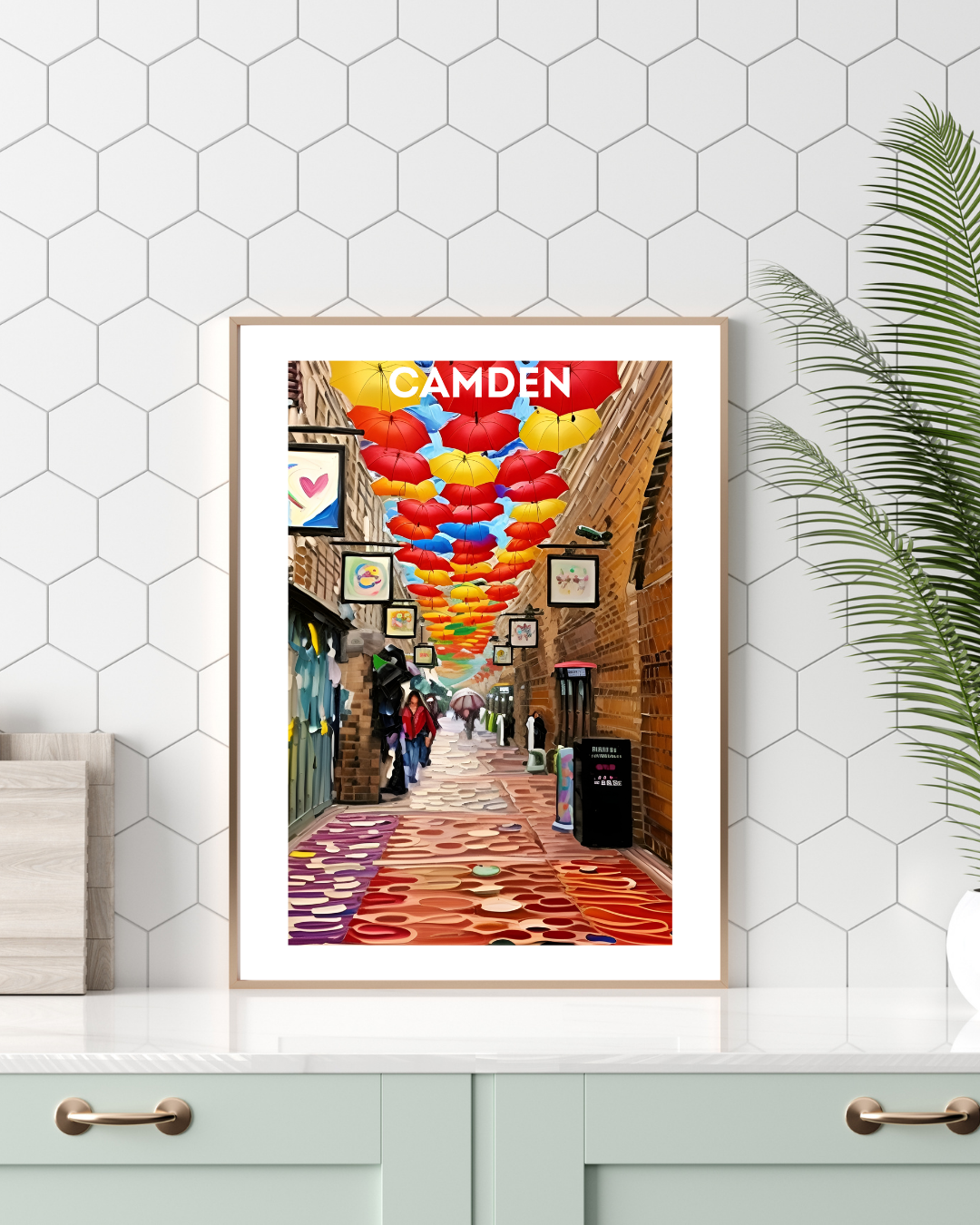 Camden Travel Print - Camden Market