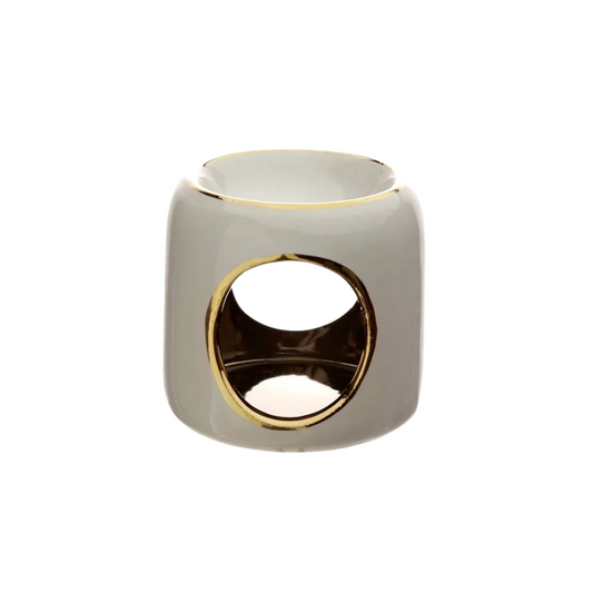 Ceramic Wax Melt Burners - White | Sustainable, Pet Safe & Natural Home Fragrance | Chantic Home