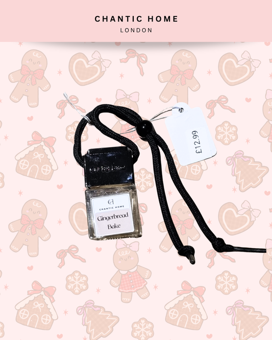 Gingerbread Car Diffuser Refill | Luxury Car Diffuser Fragrance | Vegan | Pet-Safe | Chantic Home