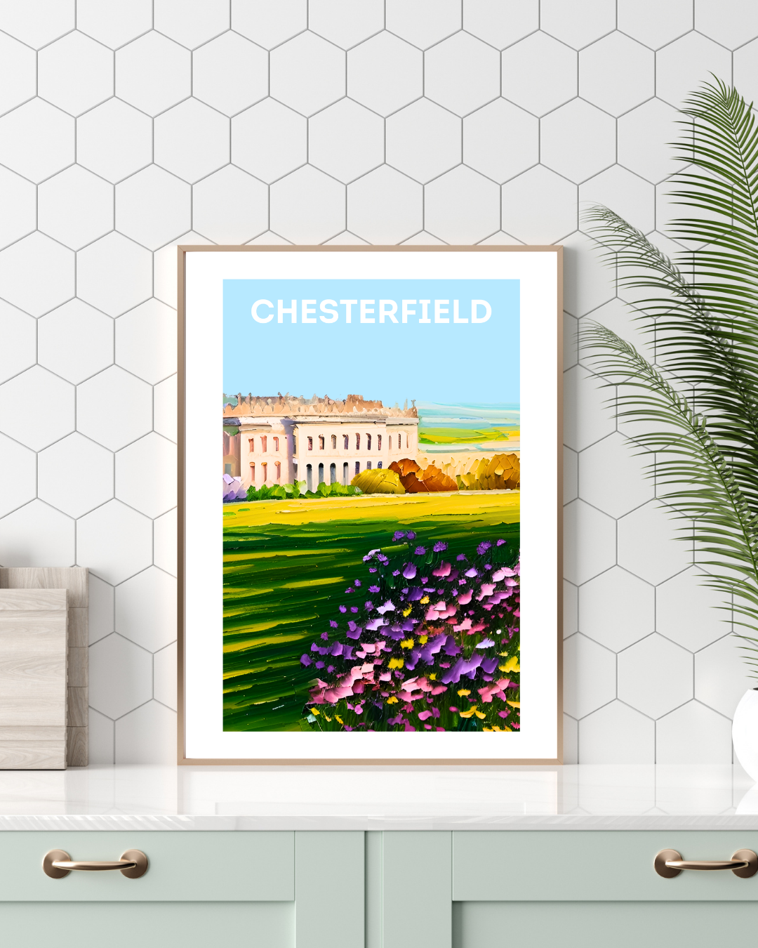 Chesterfield Print - Chatsworth House