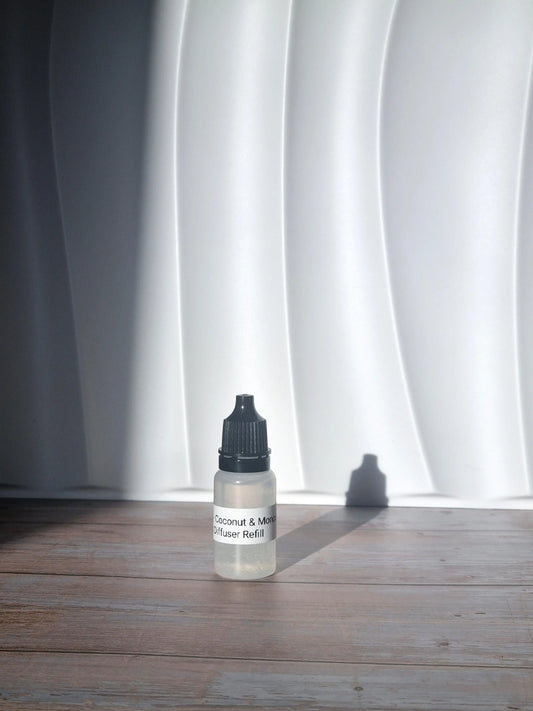 Coconut & Monoi Car Diffuser Refill | Luxury Car Diffuser Fragrance | Vegan | Pet-Safe | Chantic Home