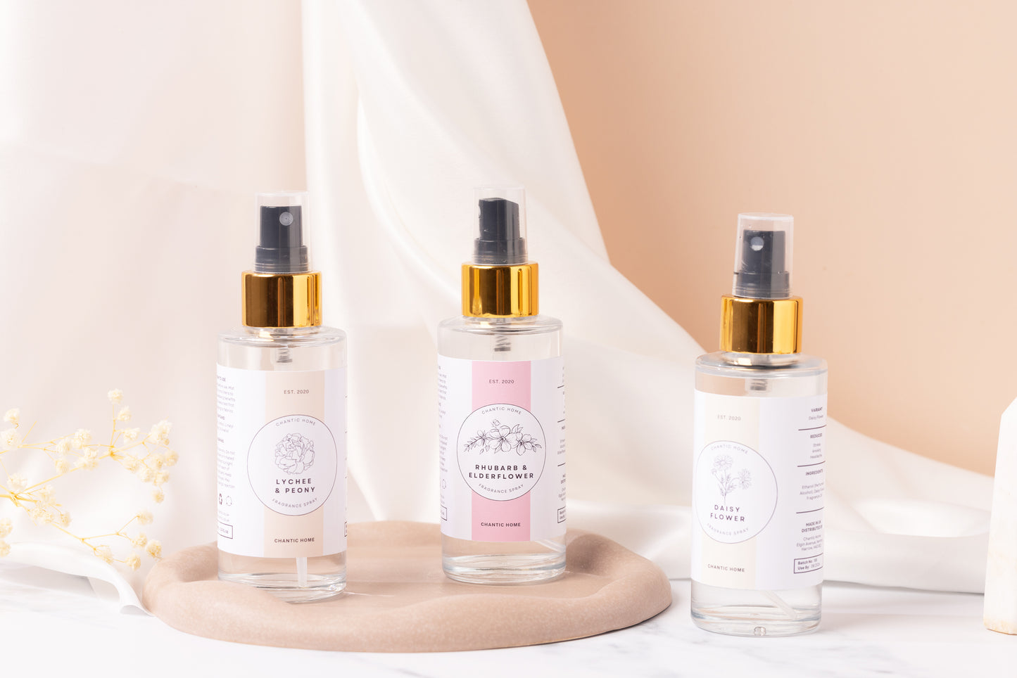 Rhubarb & Elderflower - Room + Linen Spray