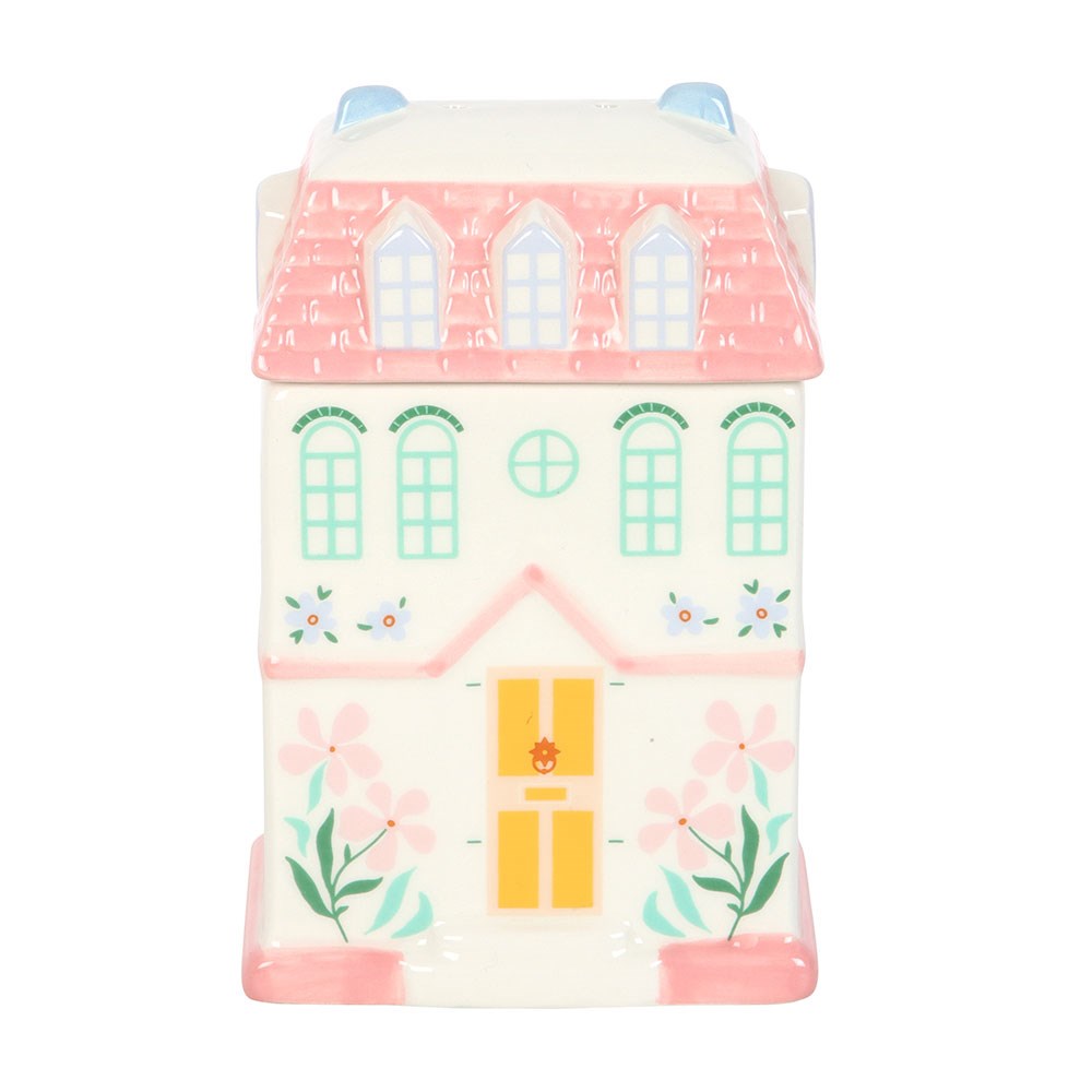 Decorative pastel house wax burner sustainable home fragrance ceramic warmer