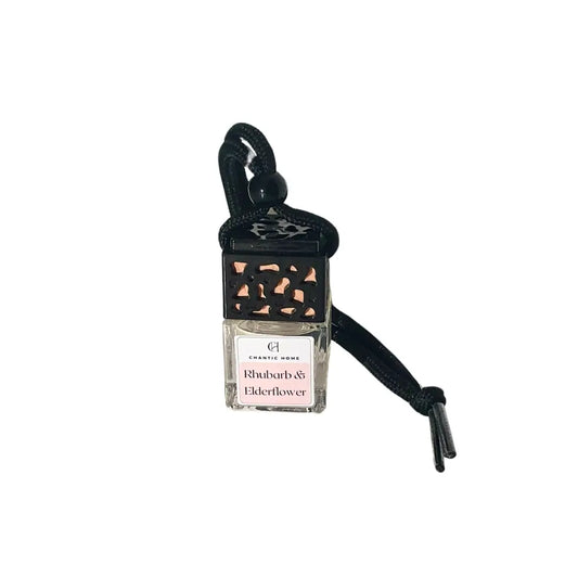 Rhubarb and Elderdlower Car Diffuser | Luxury Car Diffuser Fragrance | Vegan | Pet-Safe I Chantic Home I Handmade in Harrow