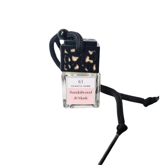Sandalwood and Musk Car Diffuser | Luxury Car Diffuser Fragrance | Vegan | Pet-Safe I Chantic Home I Handmade in Harrow