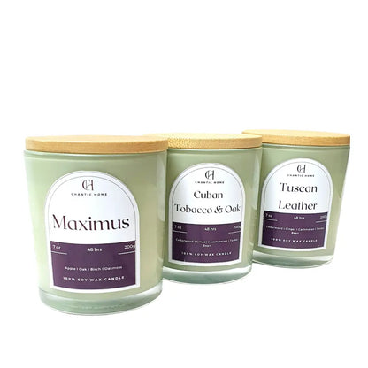 Scented Candles for men Candle Vegan friendly Soy and Coconut Wax Petsafe Candles in Harrow