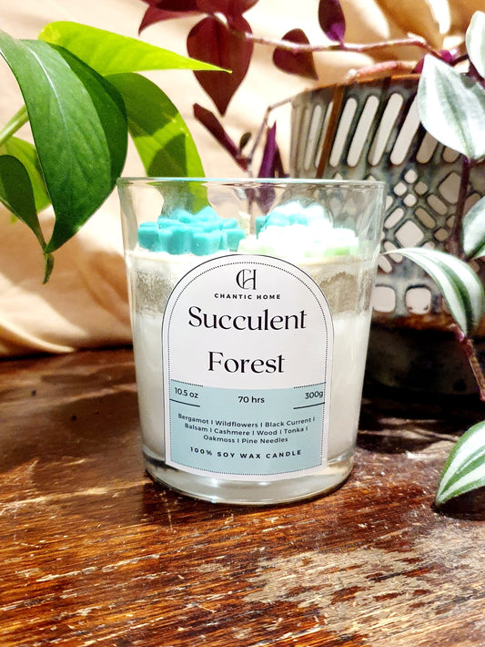 Succulent Forest Botanical Candle 30cl