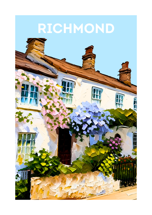 Richmond Travel Print - Richmond