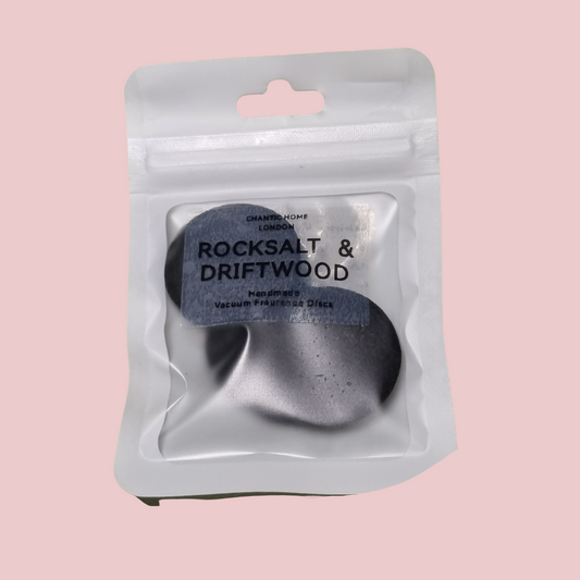 Rocksalt & Driftwood Vacuum Fragrance Discs | Luxury Fragrance | Vegan | Pet-Safe | Chantic Home