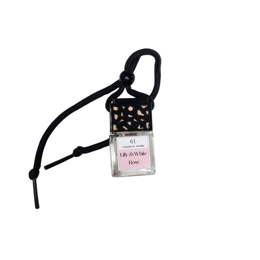 Lilly & White Rose Car Diffuser | Luxury Car Diffuser Fragrance | Vegan | Pet-Safe | Chantic Home