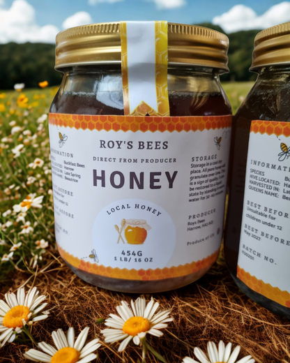 Roy's Bees 🐝  - Local Harrow Honey 424g/ 1lb